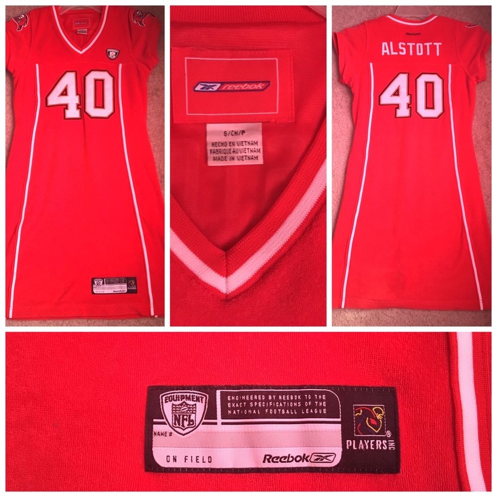 Retro Tampa Bay Buccaneers Reebok Jersey Dress